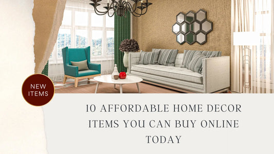 10 Affordable Home Decor Items You Can Buy Online Today
