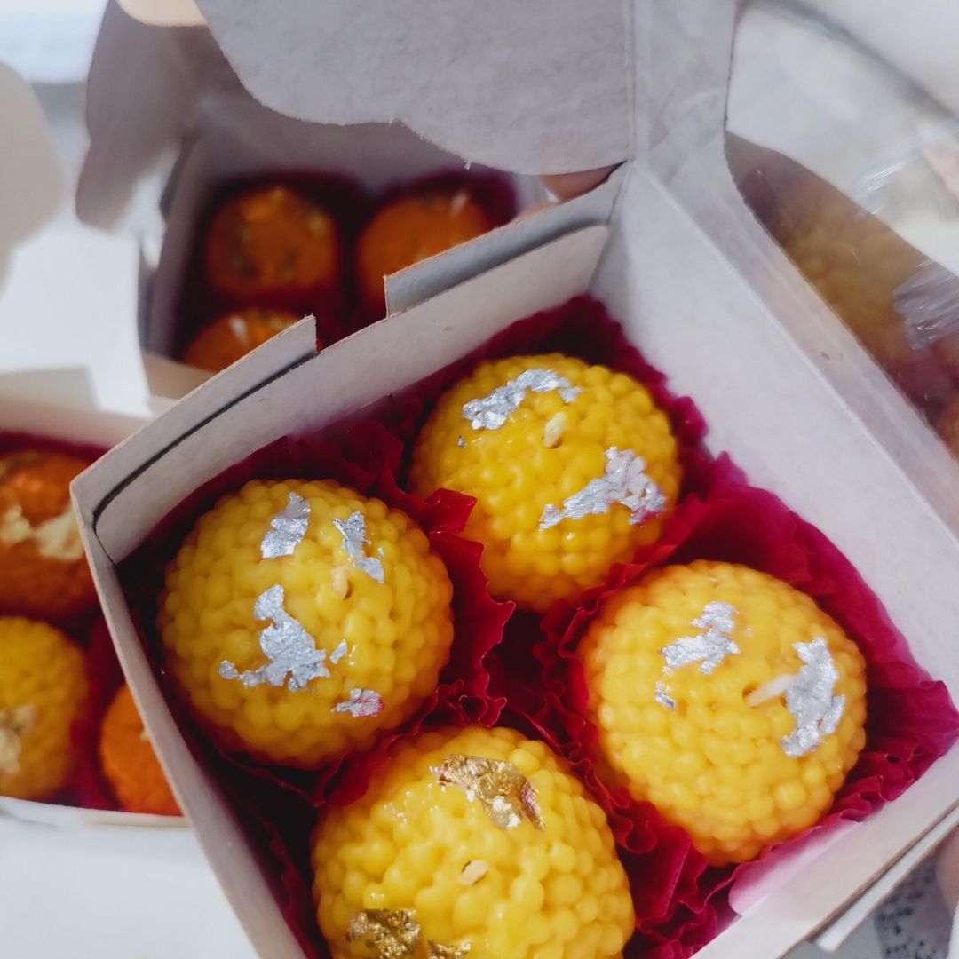 Laddu candle for festivals