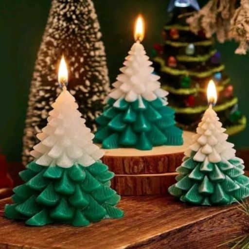 Christmas Tree Candle