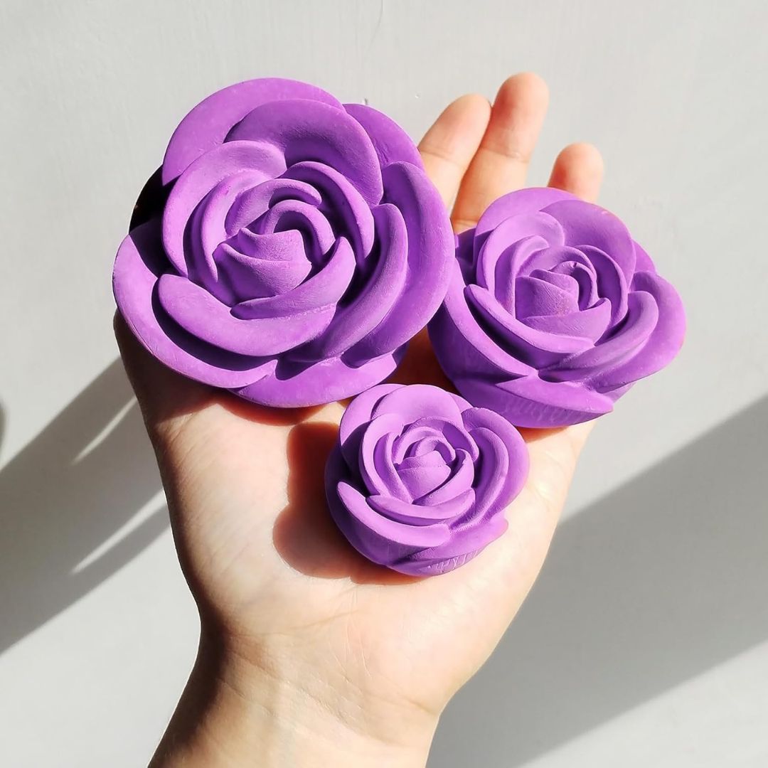 Valentine Rose Candle Gifts for Valentine's Day
