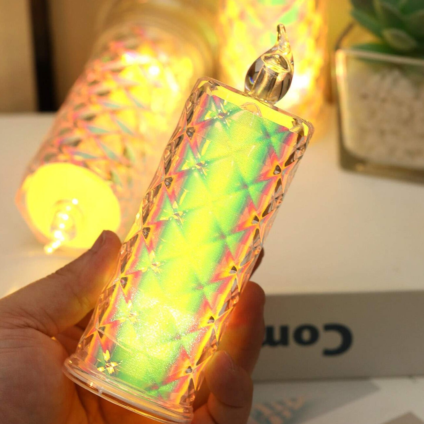 Candle lamp for home decor