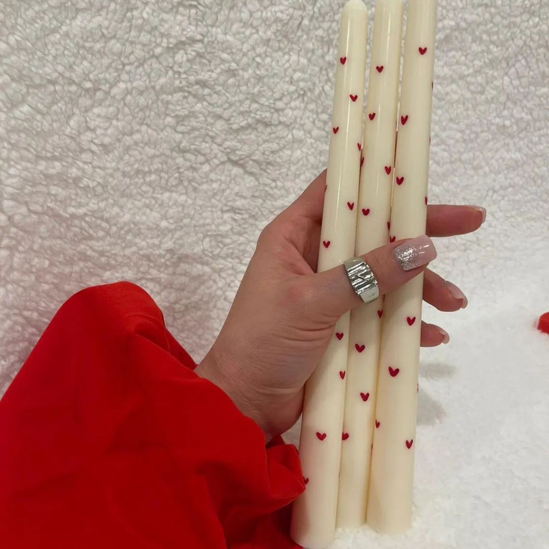 Taper candles for gift
