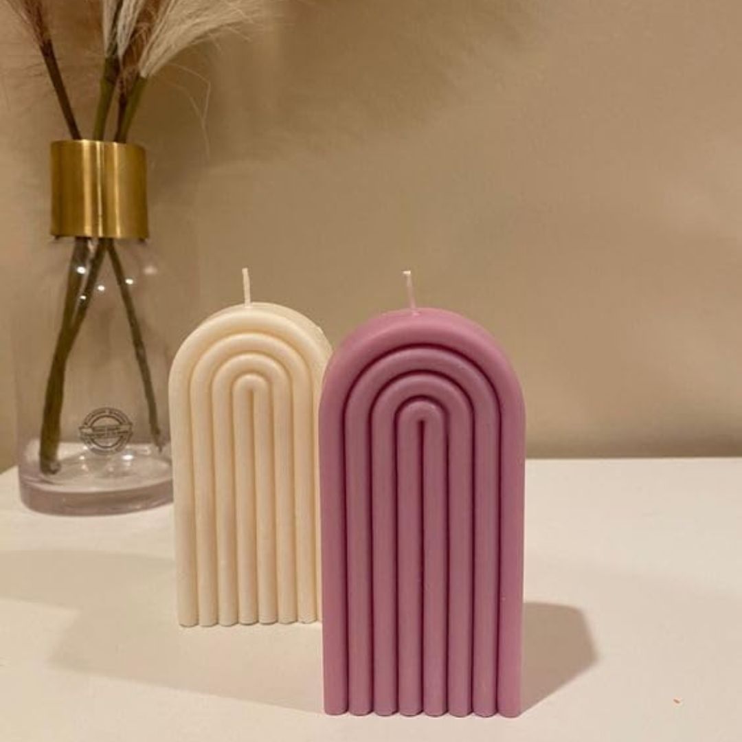 Rainbow Arch Candle Gift Home Decor Office Decor