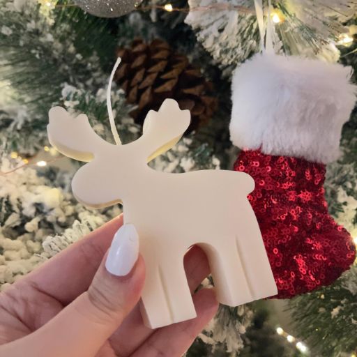 Reindeer Candle for anniversary gift