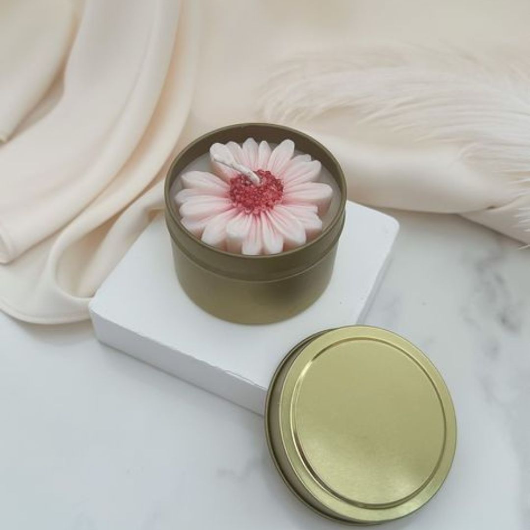 Tin Jar Candle | Anniversary Gifts For Him | Antique Home Decor