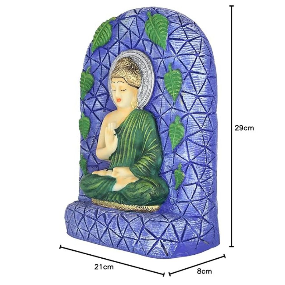 Blessing Buddha Statue | Polyresin Figurine for Home Decor