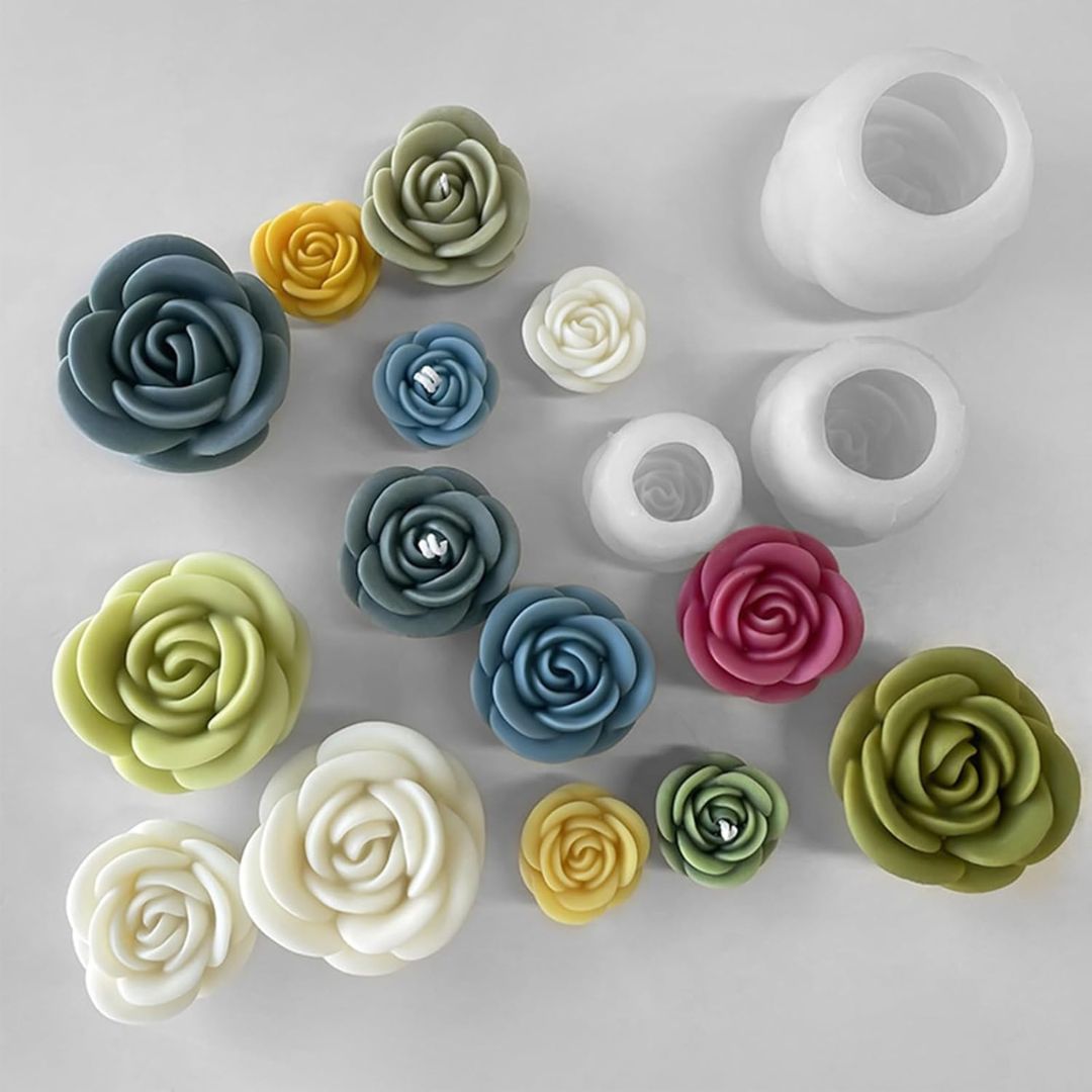 Valentine Rose Candle Gifts for Valentine's Day