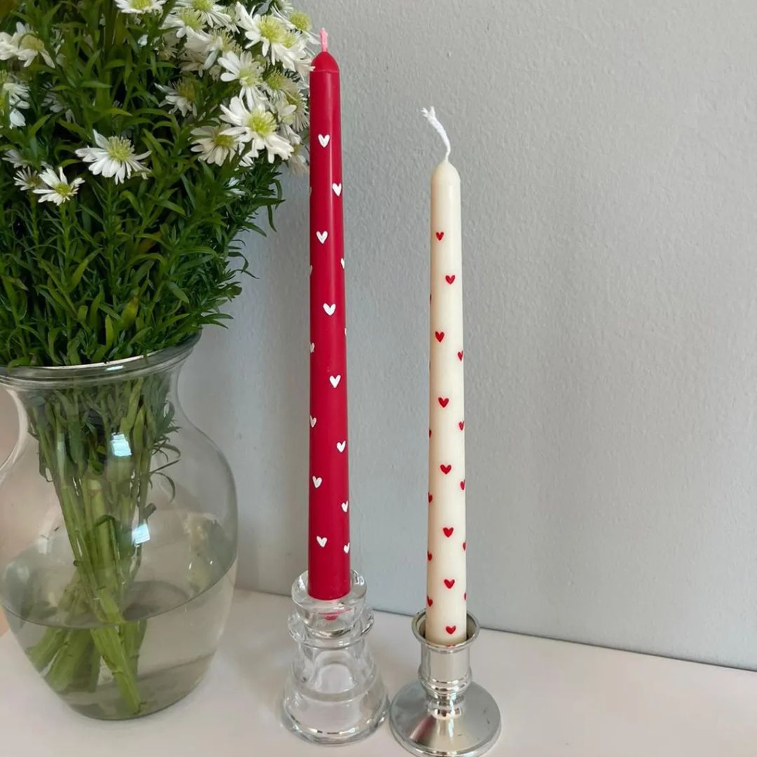 Taper candles for gift