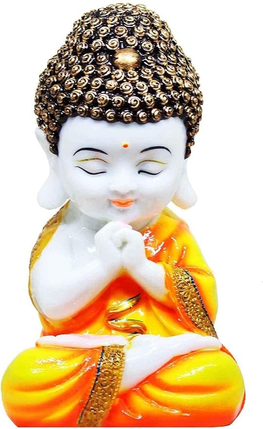 Handcrafted Baby Monk Decorative Figurine