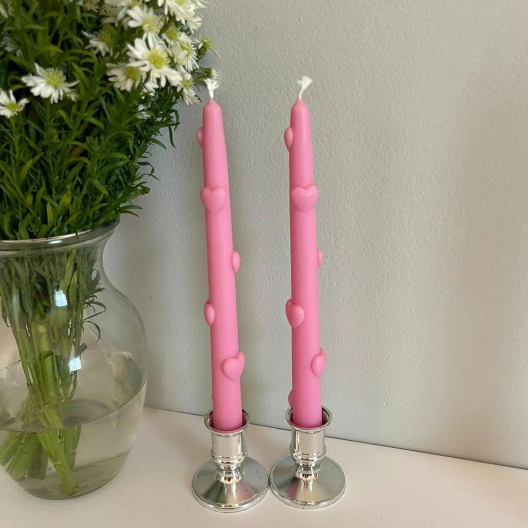 Taper candles for gift