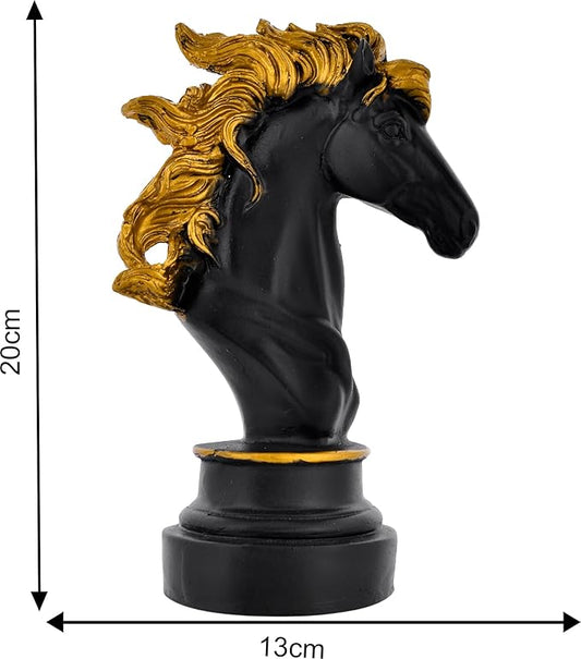 Horse Face Antique Finish Sculpture Art Decor for Home Decor
