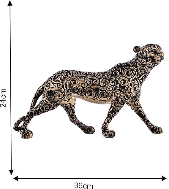 Big Panther Showpiece Statue for Home Decor | Living Room