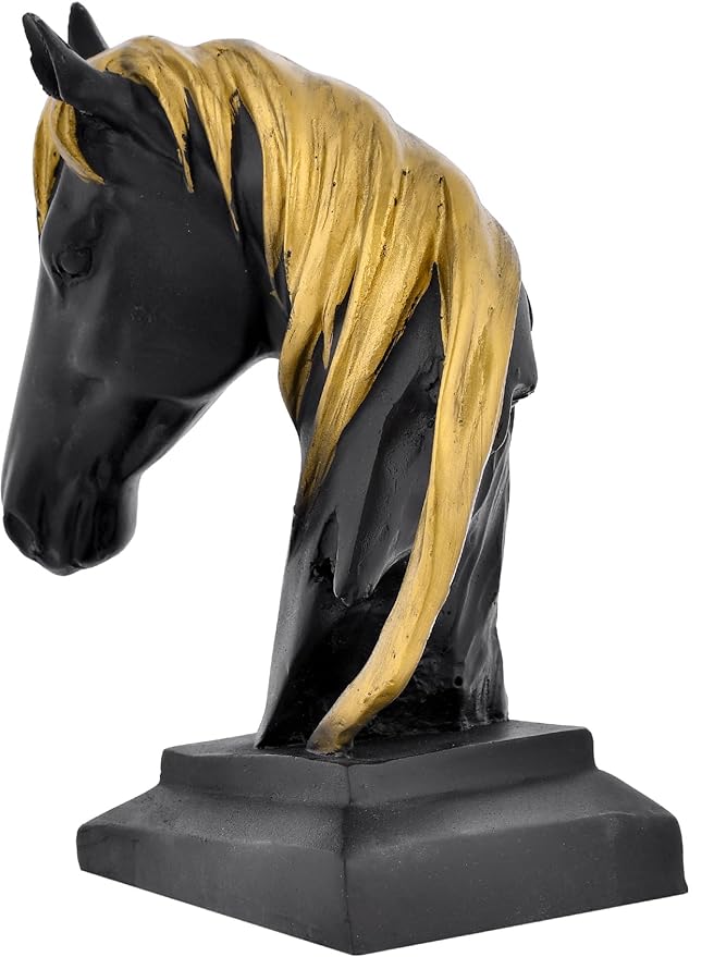 Elegant Horse Face Art Decor