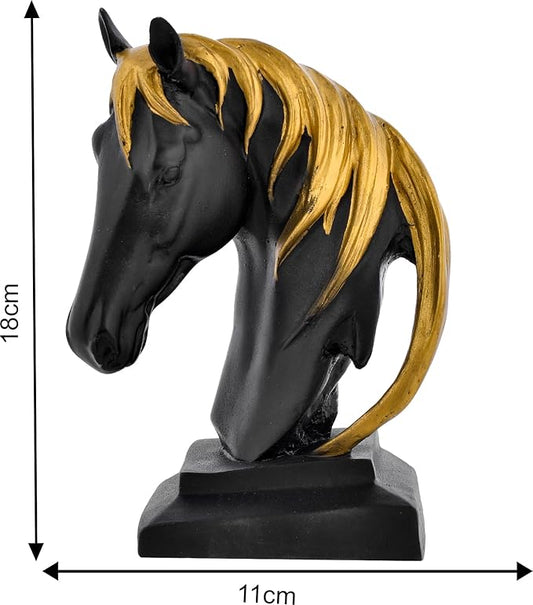 Elegant Horse Face Art Decor