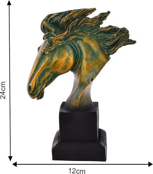 Horse Face Statue for Home Decor Showpiece Unique Home Decor