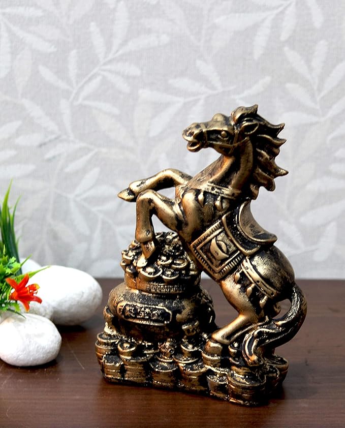 Handcrafted Lucky Running Horse Money Bank for Vaastu