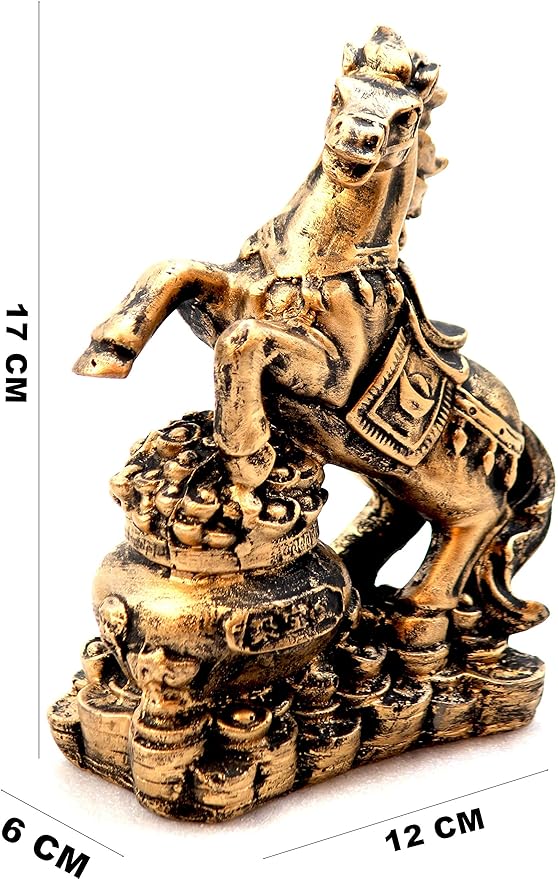 Handcrafted Lucky Running Horse Money Bank for Vaastu