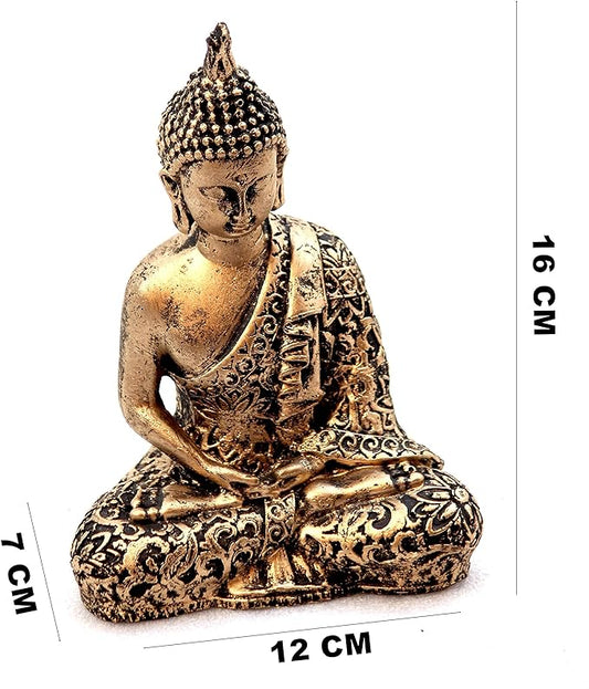 Handcrafted Samadhi Buddha Decorative Showpiece Gifting