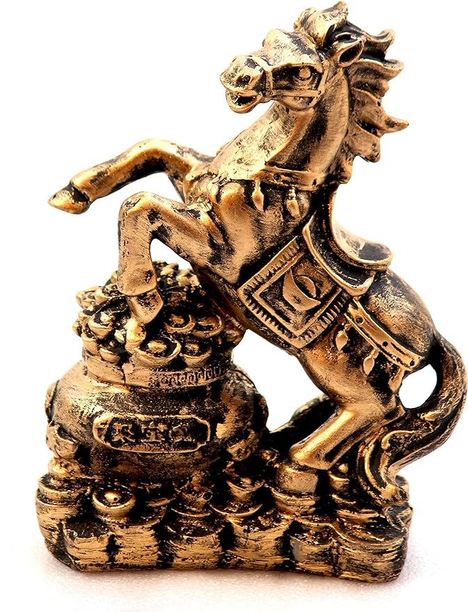 Handcrafted Lucky Running Horse Money Bank for Vaastu