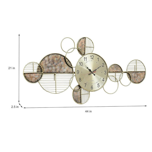 Antique LED Wall Clock for Home, Cafe, Office Decor