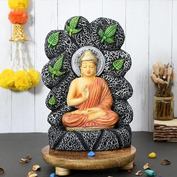 Blessing Buddha Statue Antique Home Decor