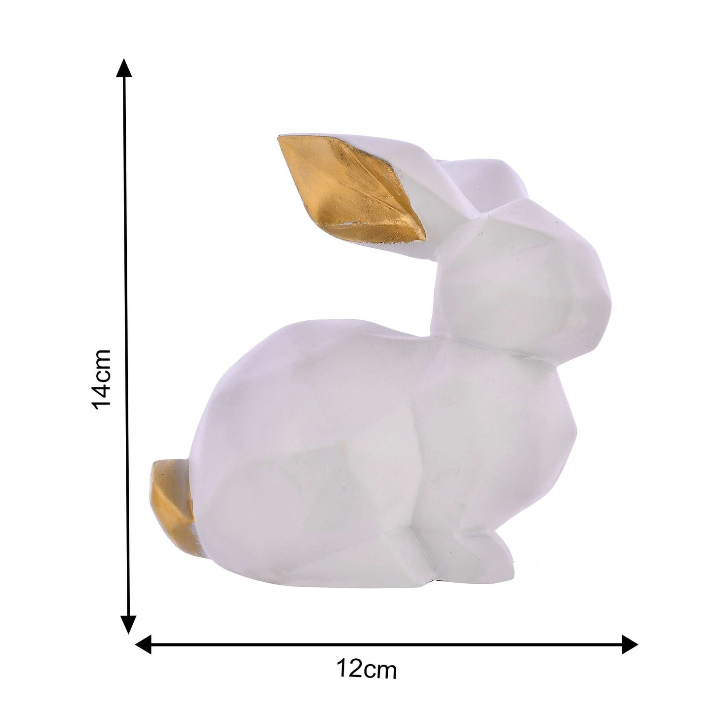 Elegant Rabbit Statue for Home Decor
