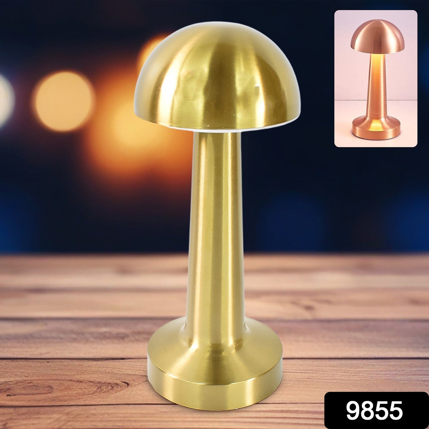 Led Lamp With Touch Control Decorative Desk Lamp Portable Metal Led Table Lamp