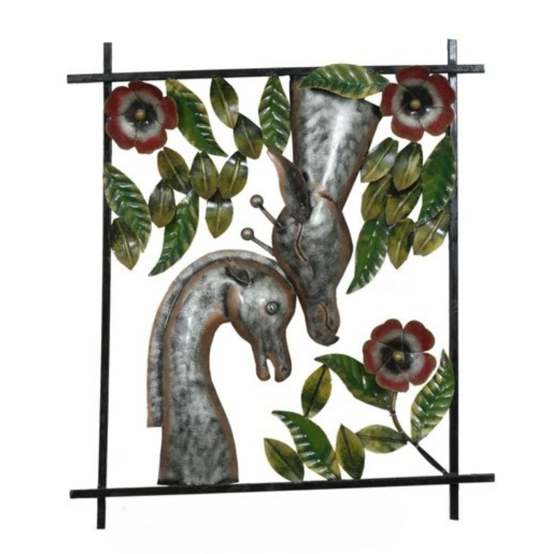 Elegant Metal LED Deer Wall Art for Home, Gifting