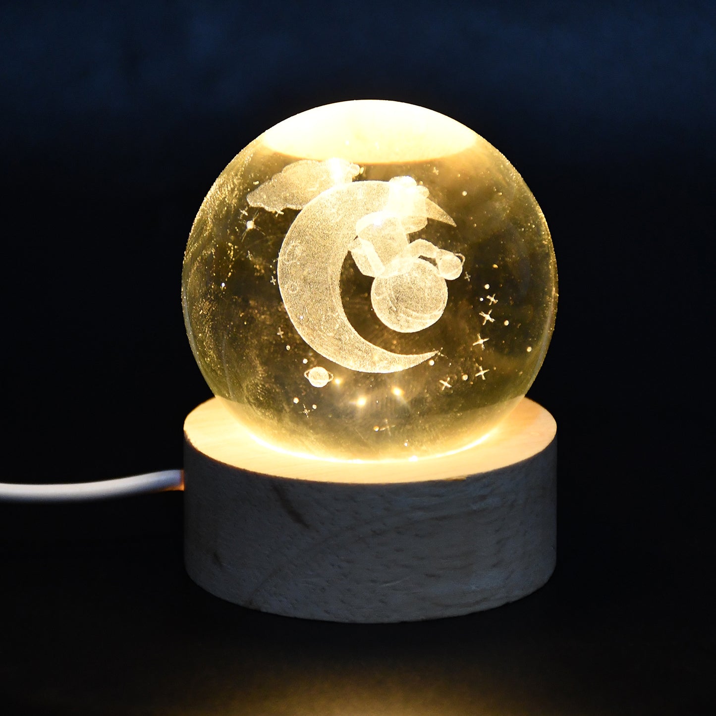 Crystal Ball Lamp