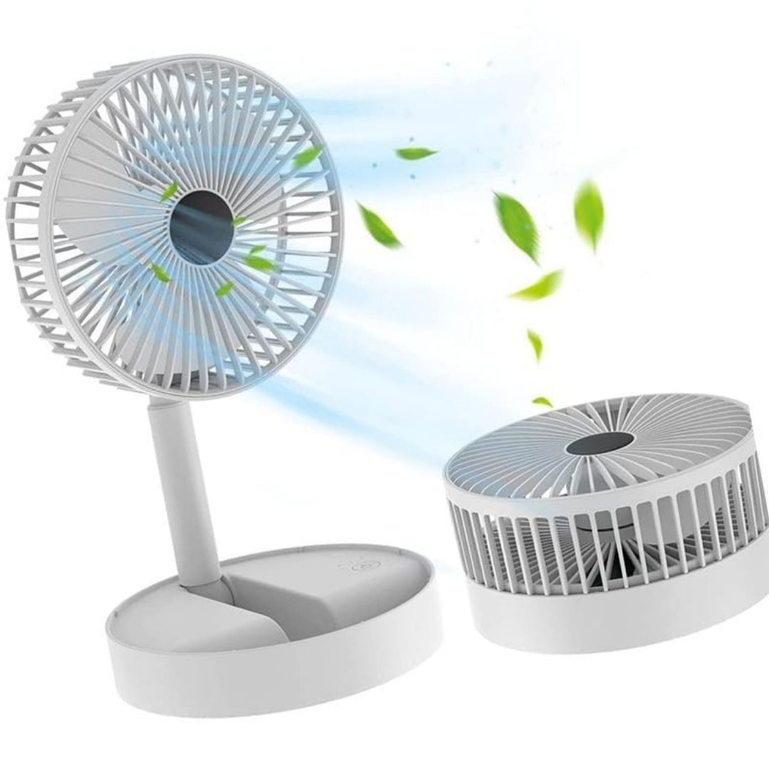 Foldable Mini Desk Fan Portable USB Fan for Home Decor