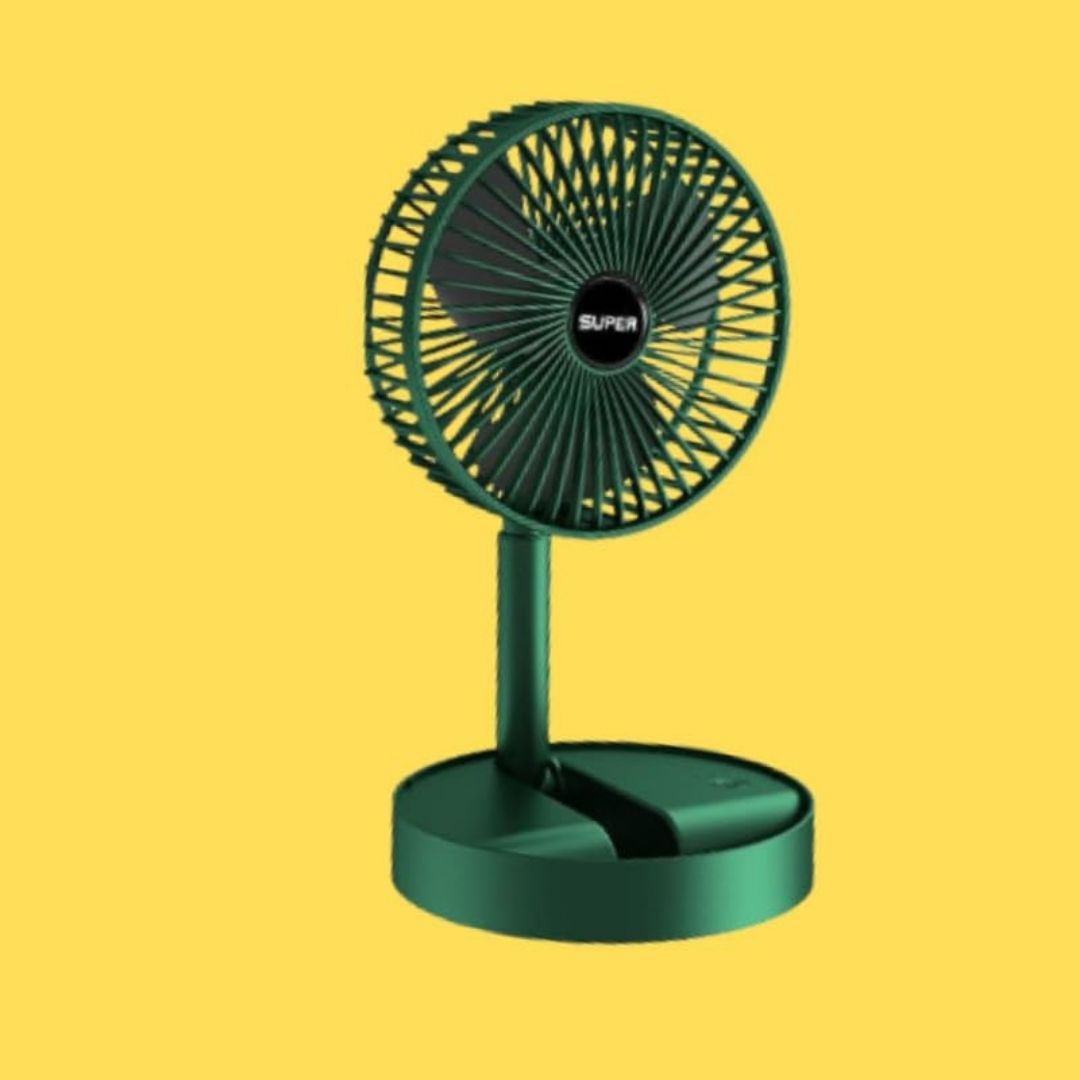 Foldable Mini Desk Fan Portable USB Fan for Home Decor