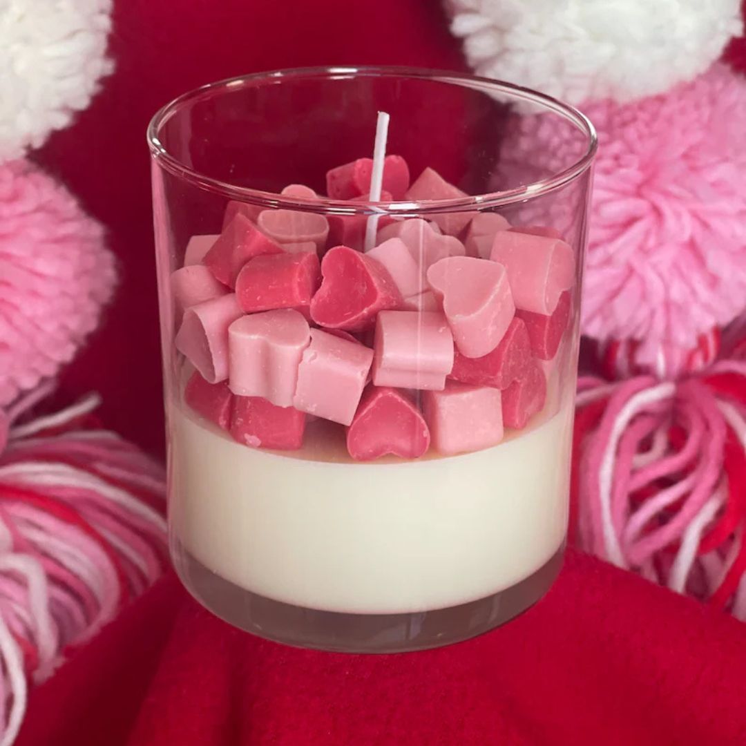 Jar With Heart Candle Valentine Gift Ideas For Him