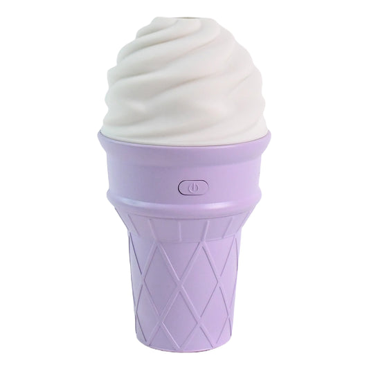 Ice Cream Cone Shape Air Freshener Humidifier (1pc Purple )