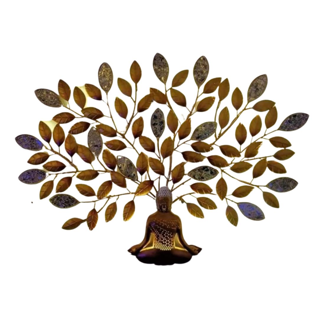 LED Buddha Tree Wall Hanging Decor for Home & Office