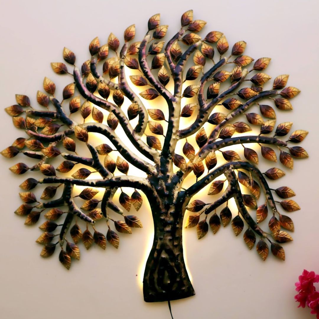 LED tree wall hanging for home