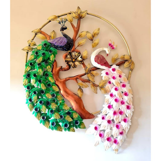 LED Peacock Love Birds Wall Decor with Lights for Wall