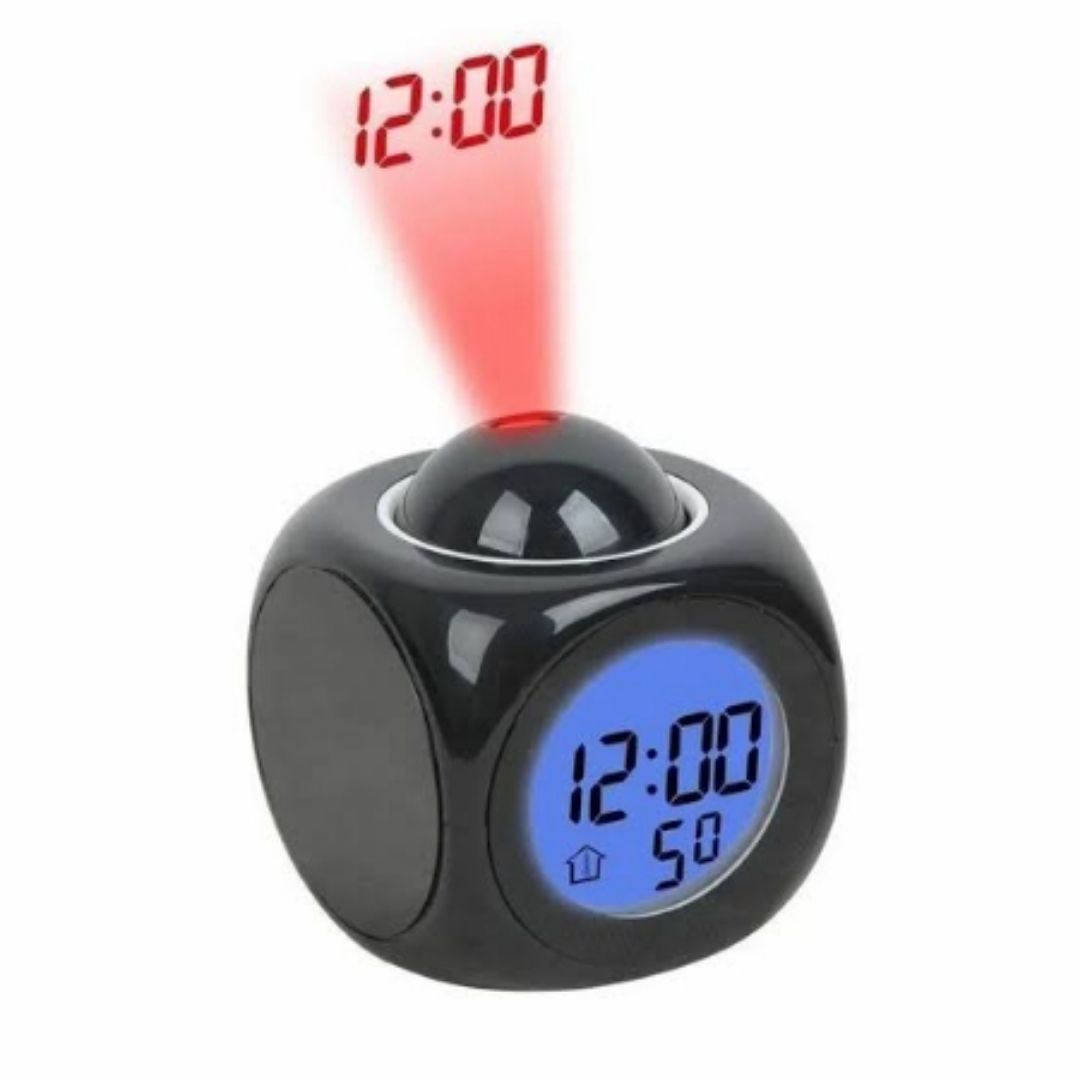 LED Projector Clock Digital Alarm with Time Projection