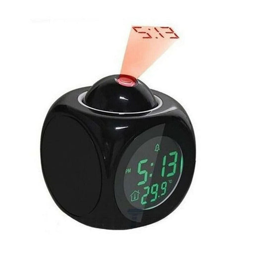 LED Projector Clock Digital Alarm with Time Projection