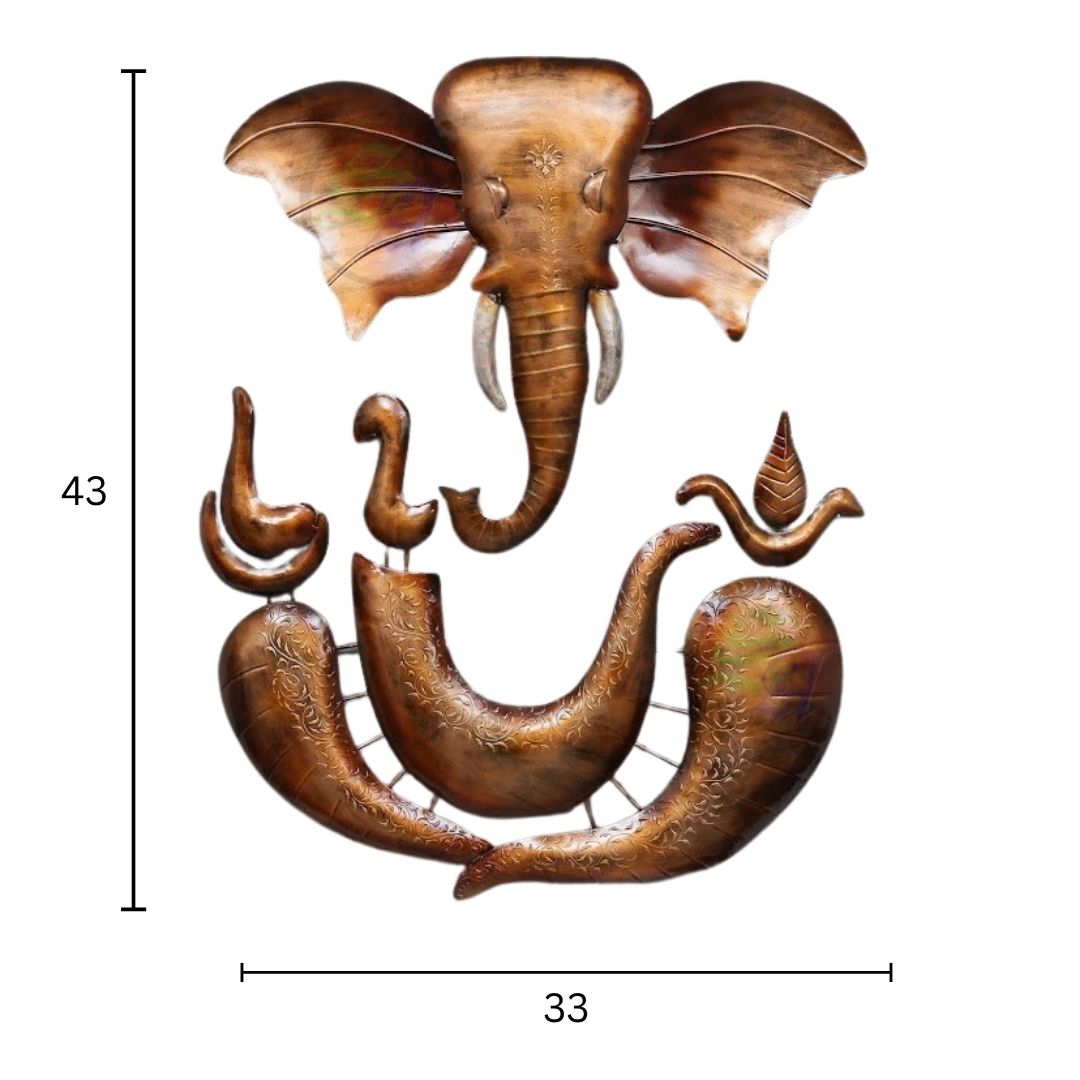 Lord Ganesha Wall Art for Home, Cafe, or Restaurant