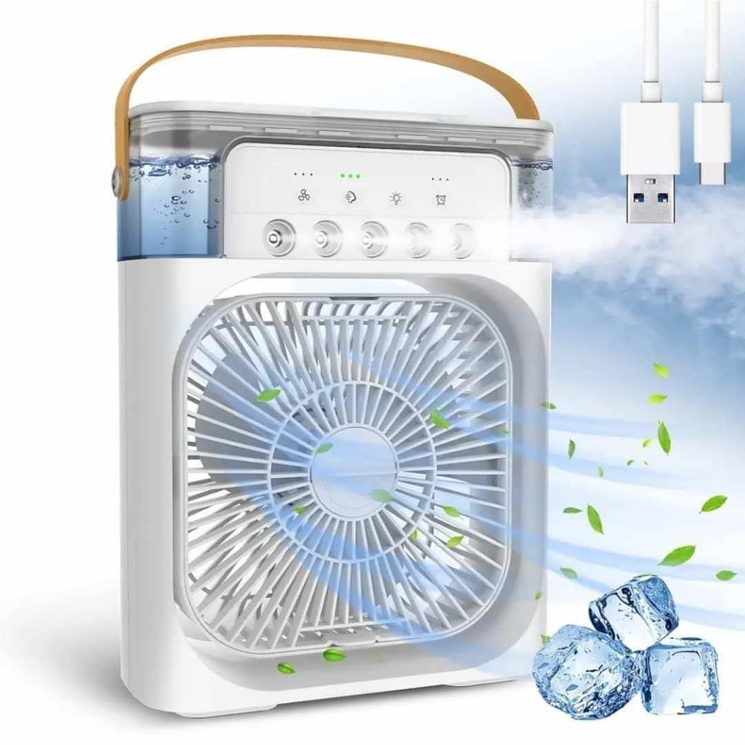 Mini Air Cooler Portable USB Personal Cooling Fan