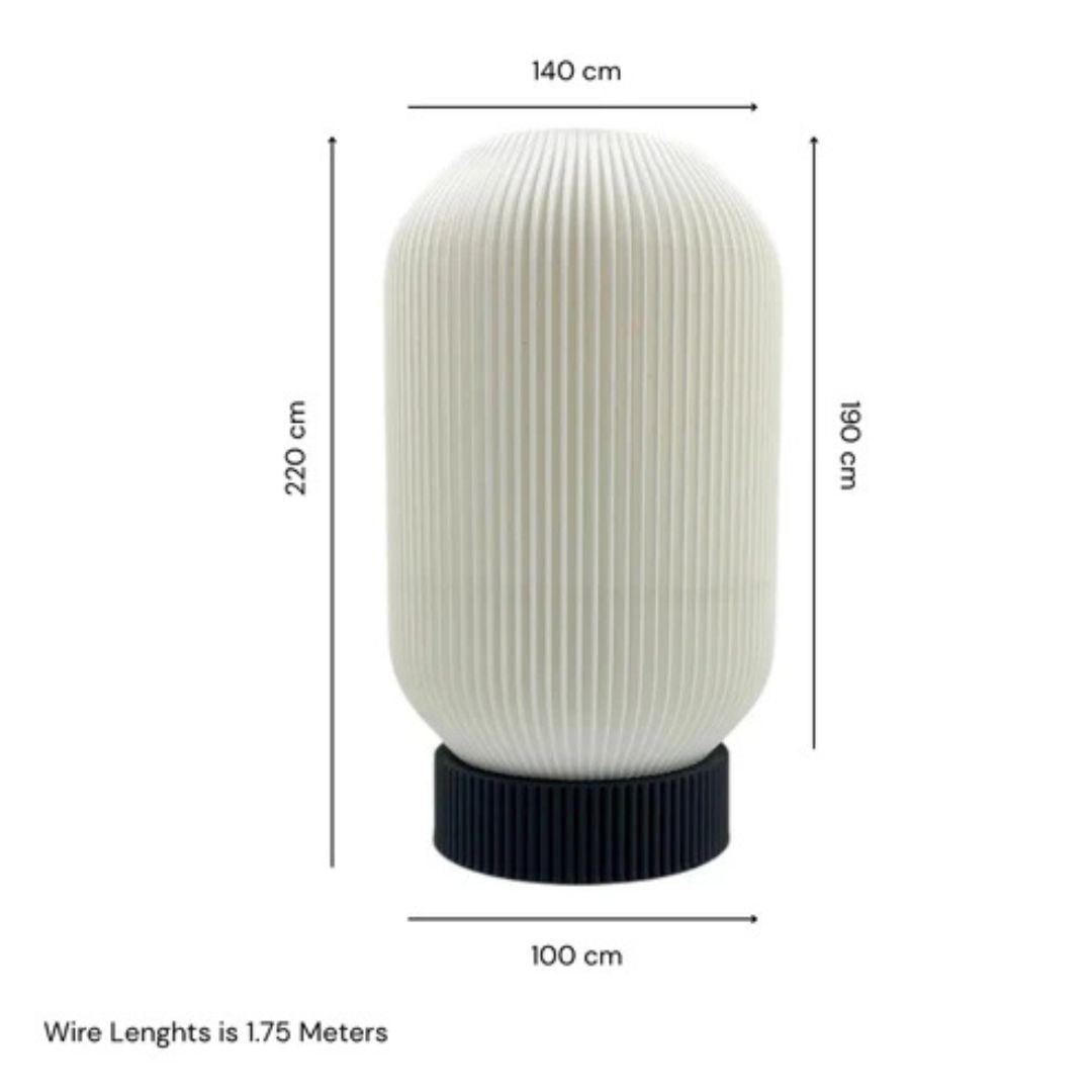 Modern Striped Desk Lamp for Home & Office Lighting