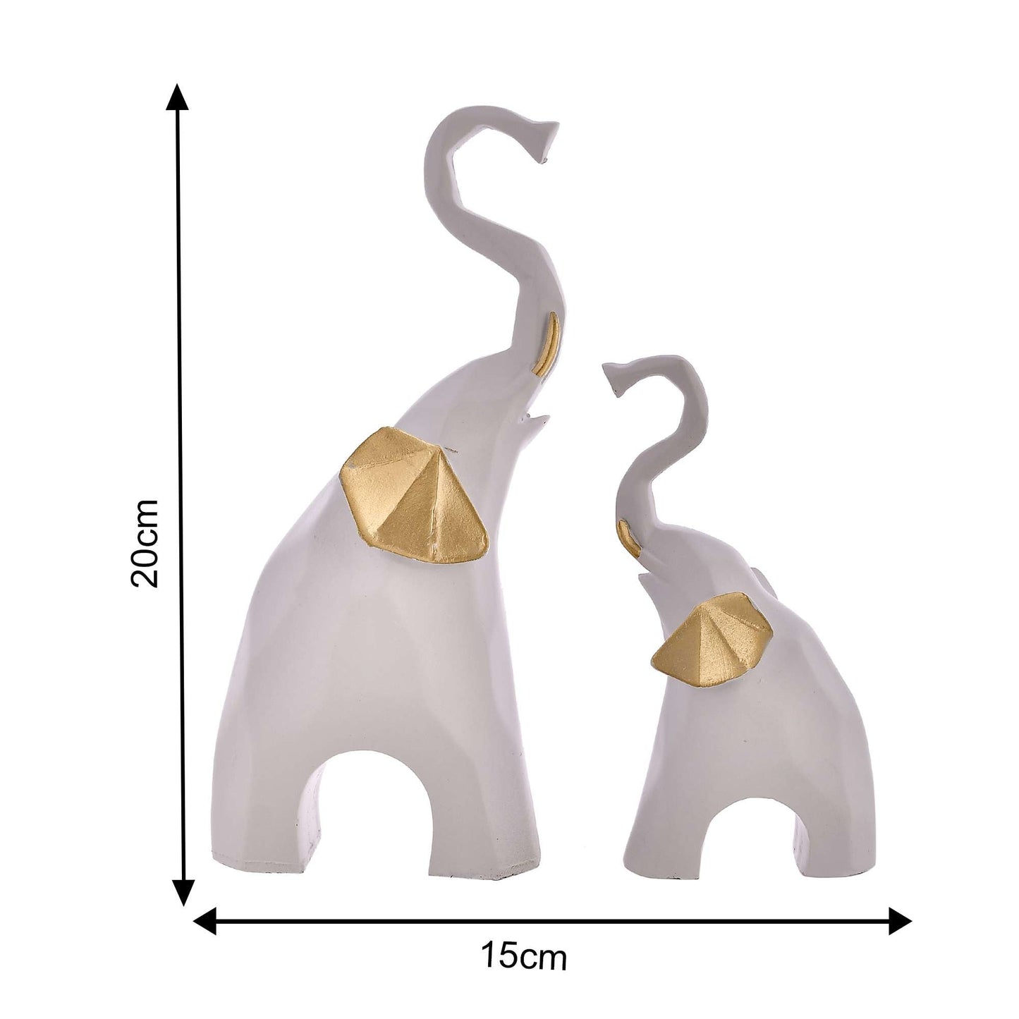 Handcrafted Elephant Table Decor
