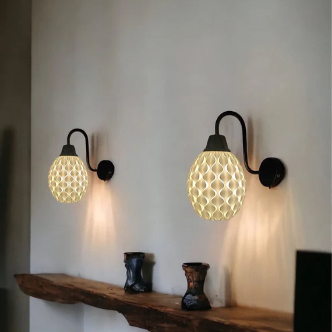 Pine UD Wall Lamp Perfect Accent Light for Living Room