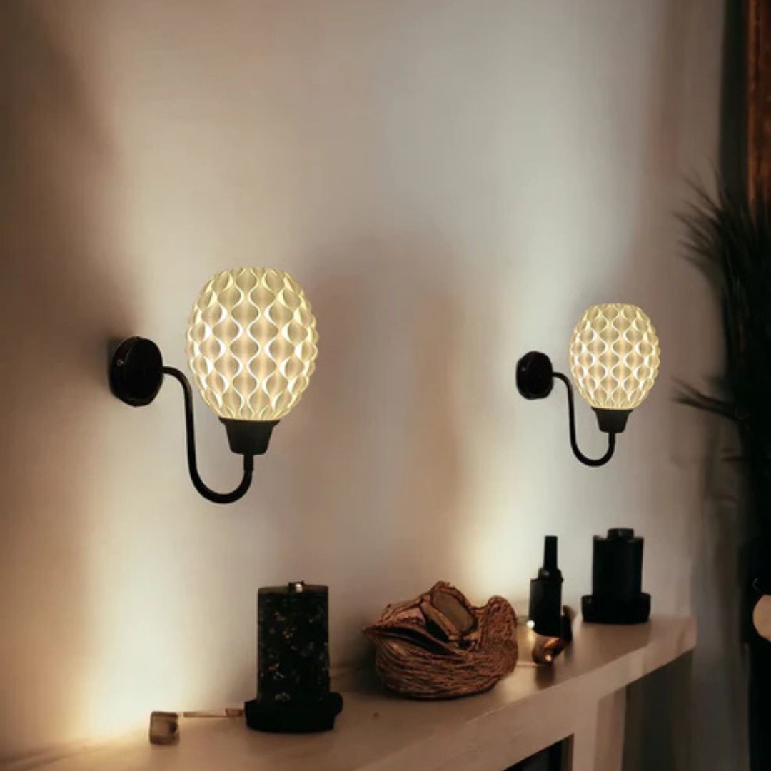 Pine UD Wall Lamp Perfect Accent Light for Living Room