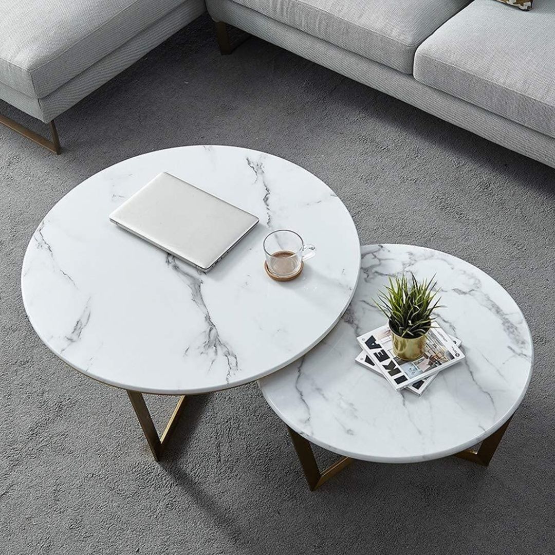 Premium Modern Table Set – Round, Console, Dining & Side Tables