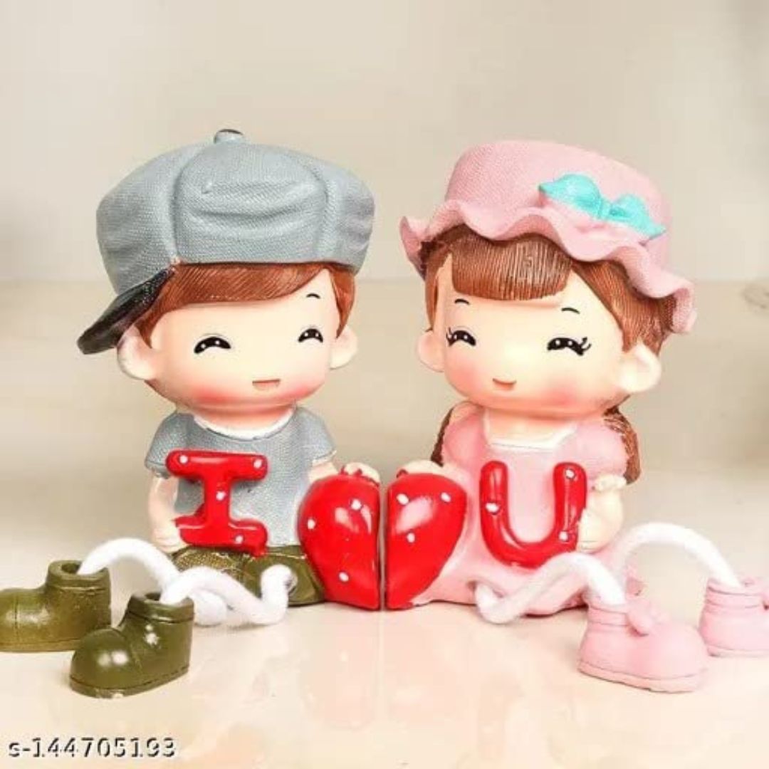 Prince Princess Couple Gift Set Wall Hanging Legs Showpiece for Home Decor
