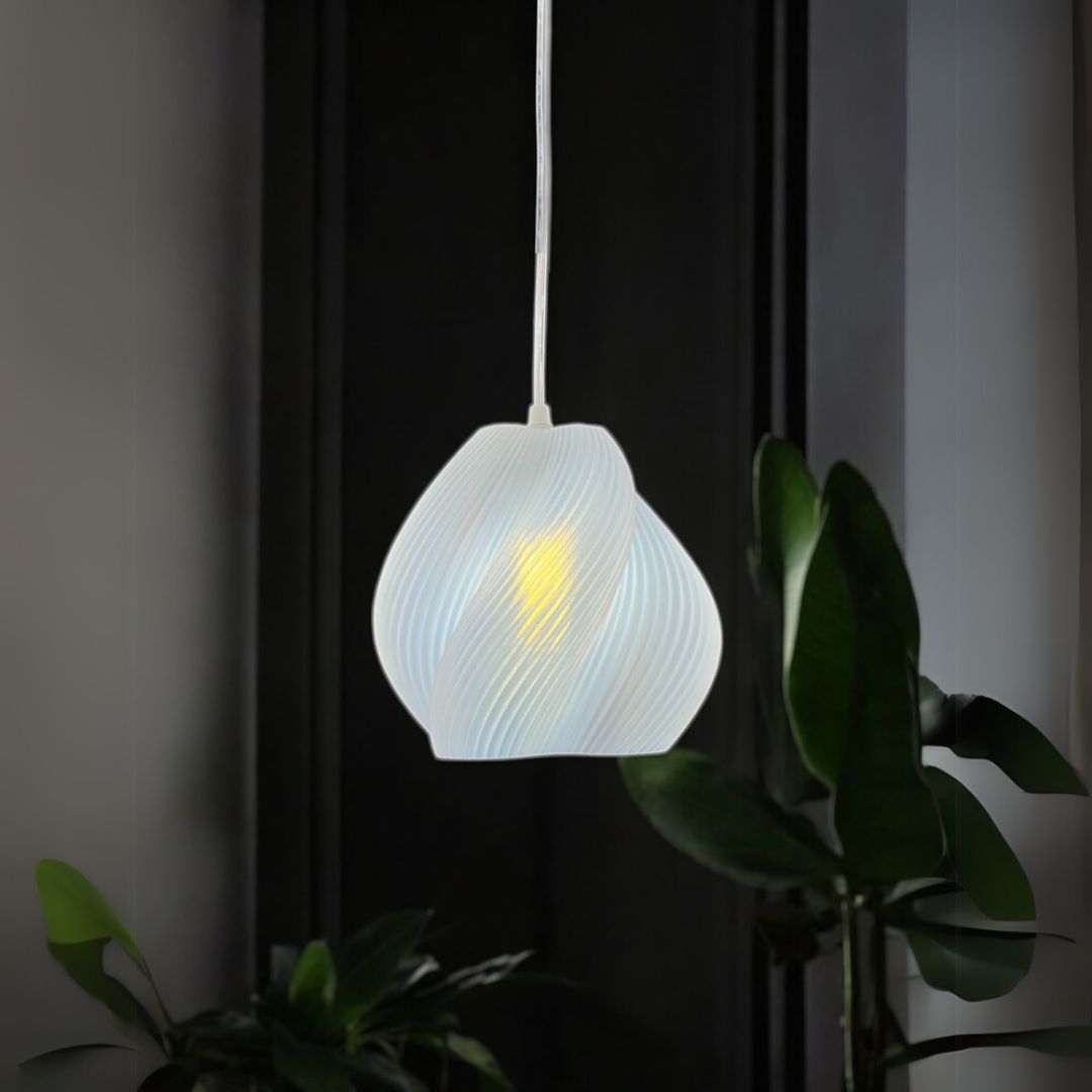 Swirl Pendant Lamp – Modern Hanging Light for Home