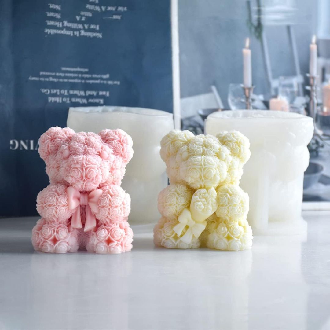 Teddy Bear Candle Gifts for Valentine's Day