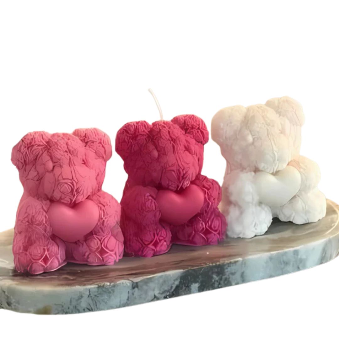 Teddy Bear Candle