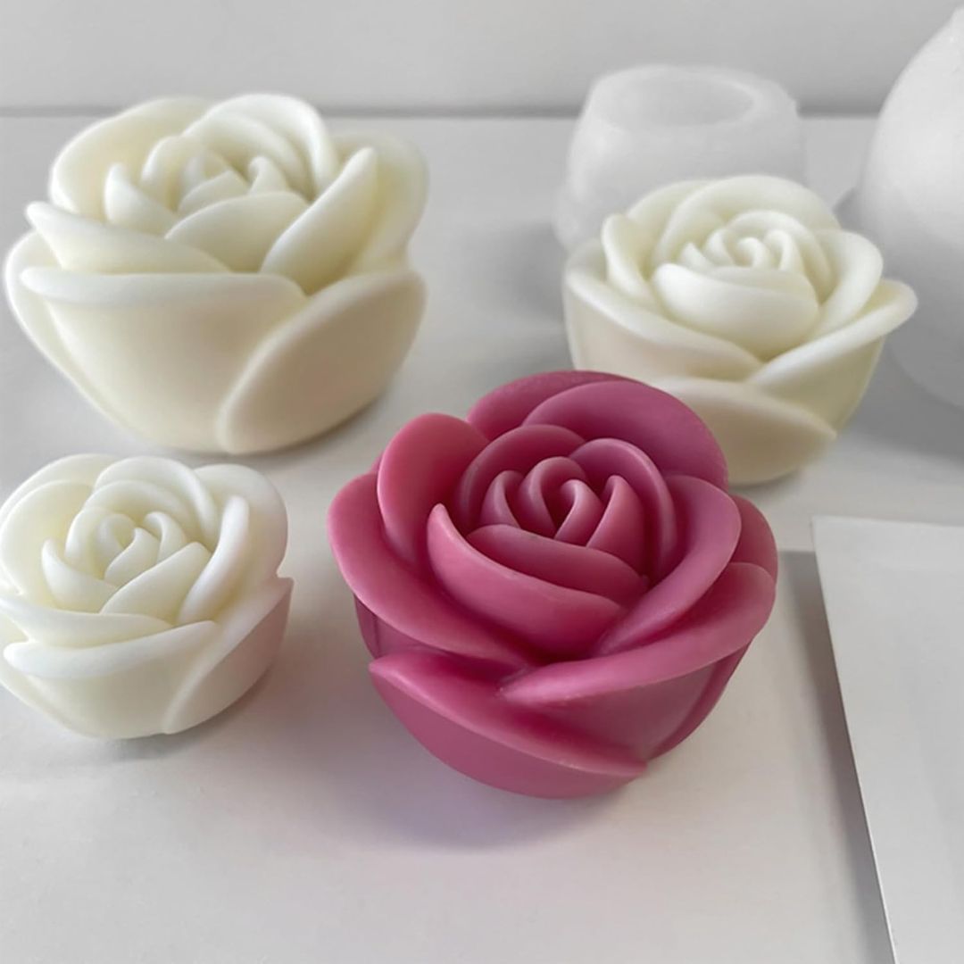 Valentine Rose Candle Gifts for Valentine's Day